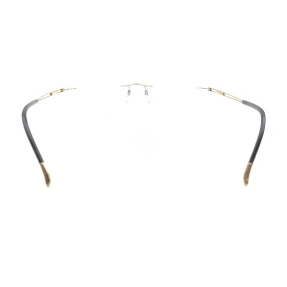 Silhouette 5227 20 6051 Titanium Gold Black Rimless Eyeglasses Frames 17 140 - Picture 5 of 13